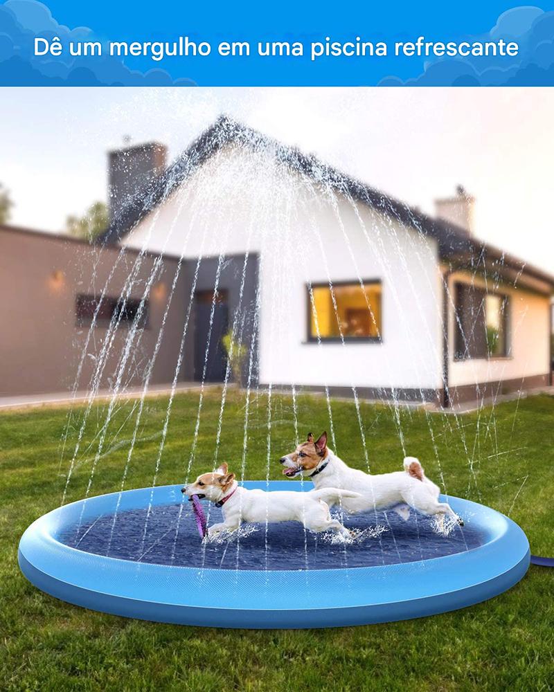 Tapete Sprinkler Para Pets Refrescante E Higiênico - FC©