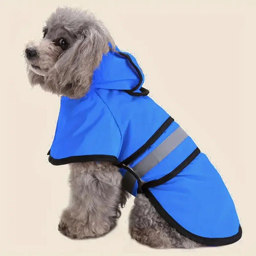 Capa De Chuva Para Cachorro À Prova De Água Ajustável - FC©