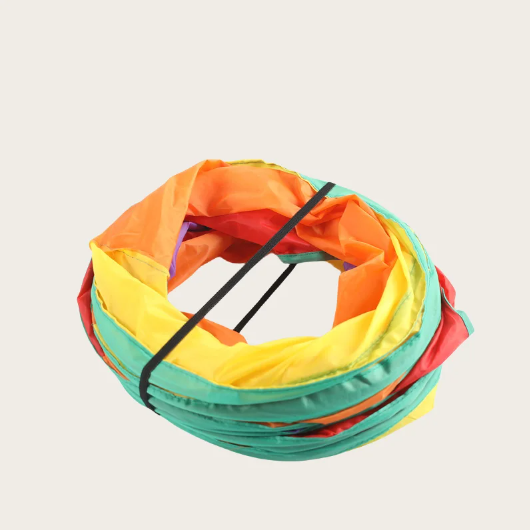 Túnel Para Gatos Dobrável - Brinquedo Interativo - FC©