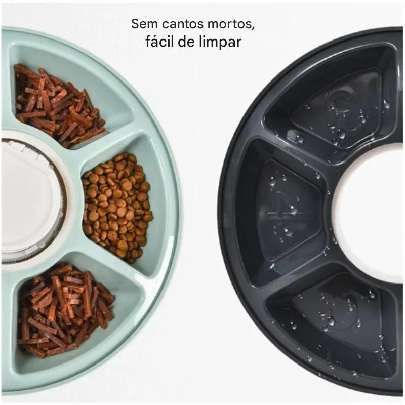 Alimentador Automático Para Cães E Gatos Com Temporizador - FC©