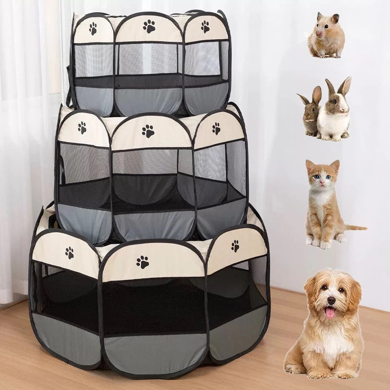 Casinha Pet Resistente e Portátil Dobrável - F&C©