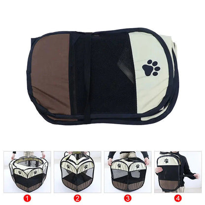 Casinha Pet Resistente e Portátil Dobrável - F&C©