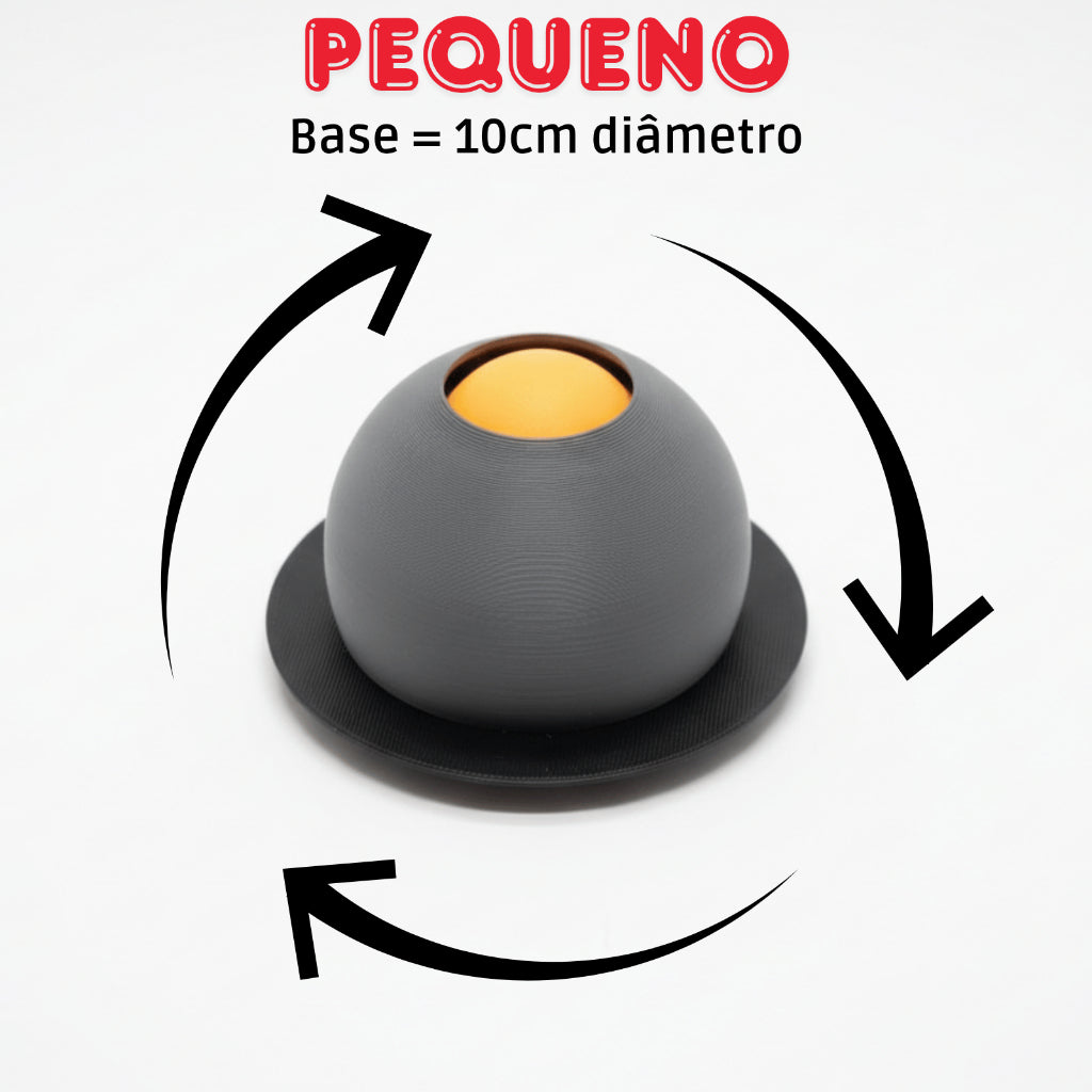 Comedouro de Lamber Interativo com Bolinha Giratória - FC©