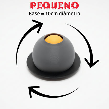 Comedouro de Lamber Interativo com Bolinha Giratória - FC©