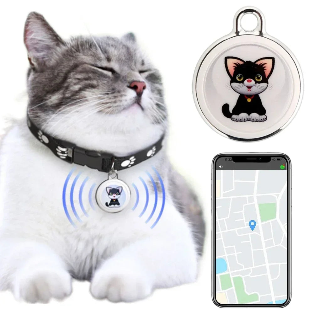 Rastreador GPS Para Pets - Bluetooth e Resistente a Água - FC©