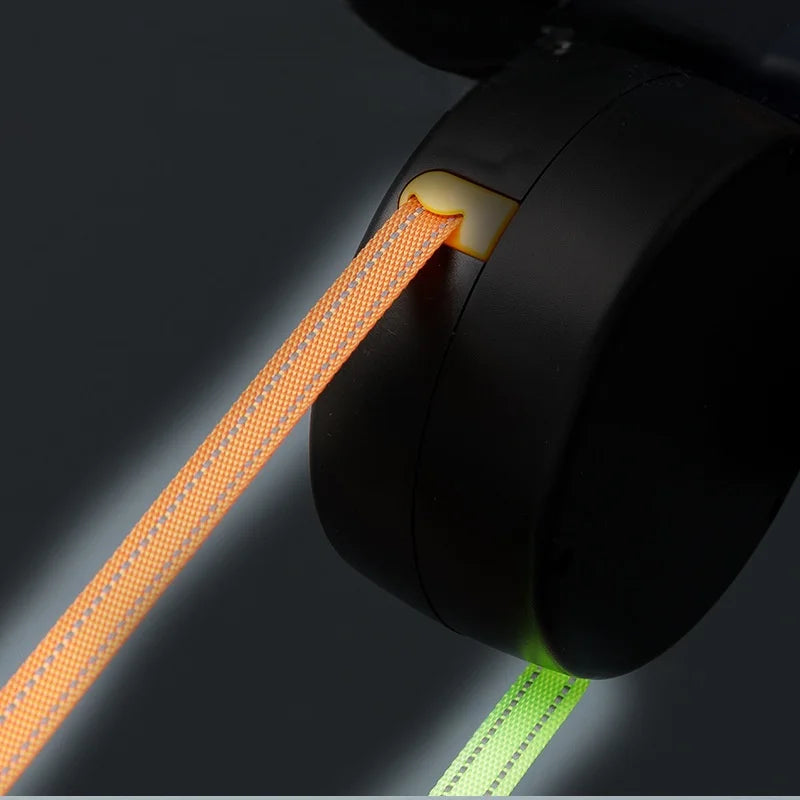Guia Retrátil Dupla Com Luz LED Saco Para Fezes - FC©