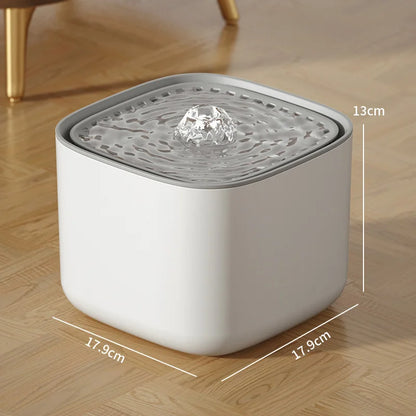 Bebedouro Automático Para Gatos 3L Silencioso Com Filtro USB -  FC©