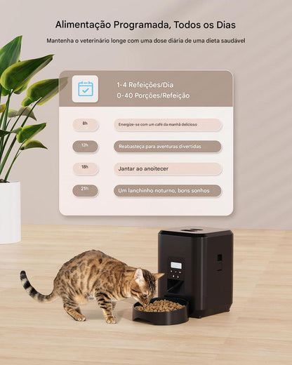 Comedouro Inteligente Programável AutoPet 2L - FC©