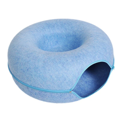Cama Para Gatos Donut 2 em 1 Conforto e Diversão - FC©