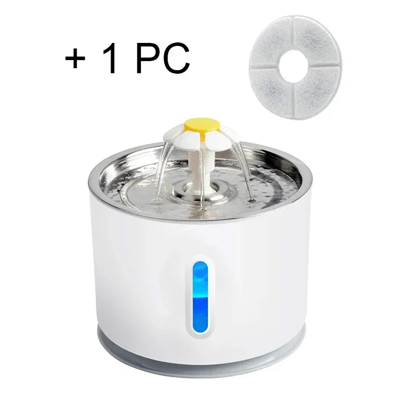 Bebedouro Automático Para Gatos Com Filtro De Carvão USB -  FC©