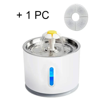 Bebedouro Automático Para Gatos Com Filtro De Carvão USB -  FC©