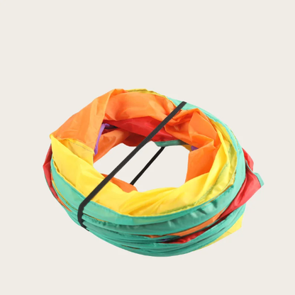 Túnel Para Gatos Dobrável - Brinquedo Interativo  - FC©