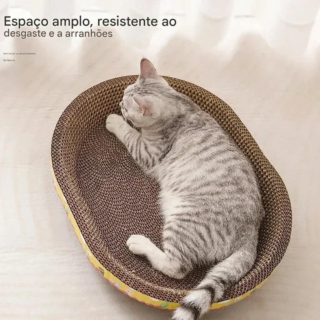 Arranhador De Gato Protege Móveis - Papel Corrugado - FC©