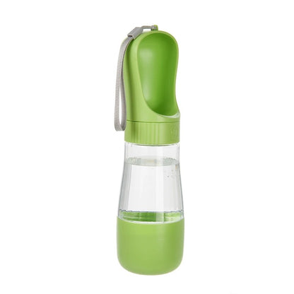 Garrafa De Agua Para Pets 2 Em 1 - Comedouro Portátil - FC©