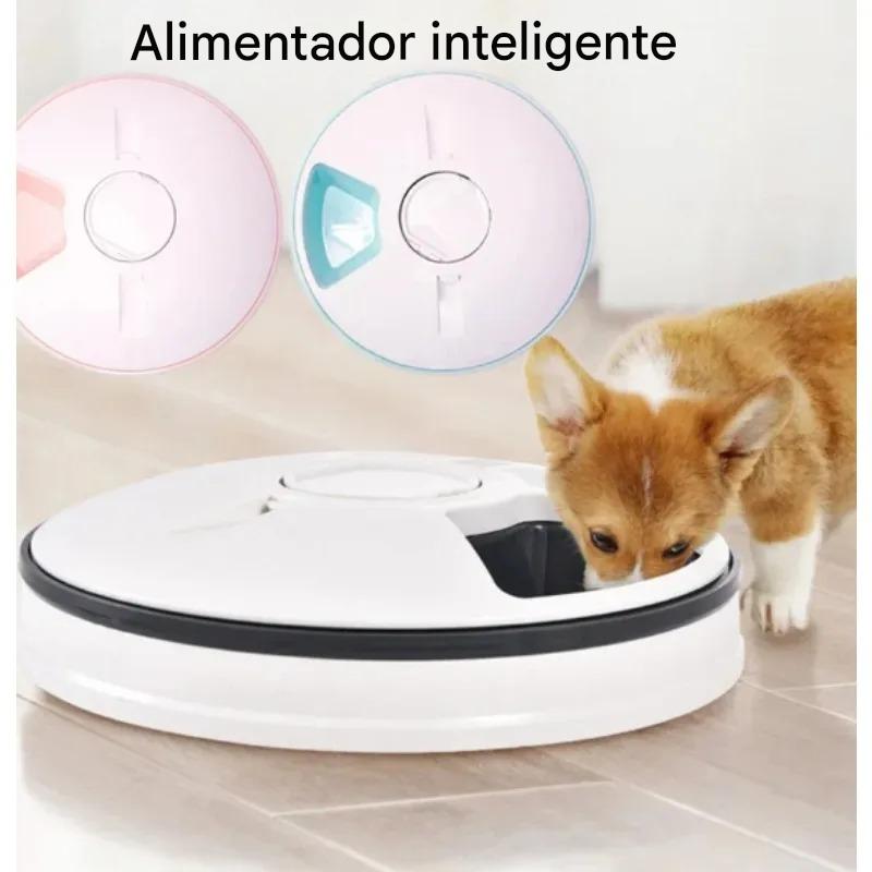Alimentador Automático Para Cães E Gatos Com Temporizador -  FC©
