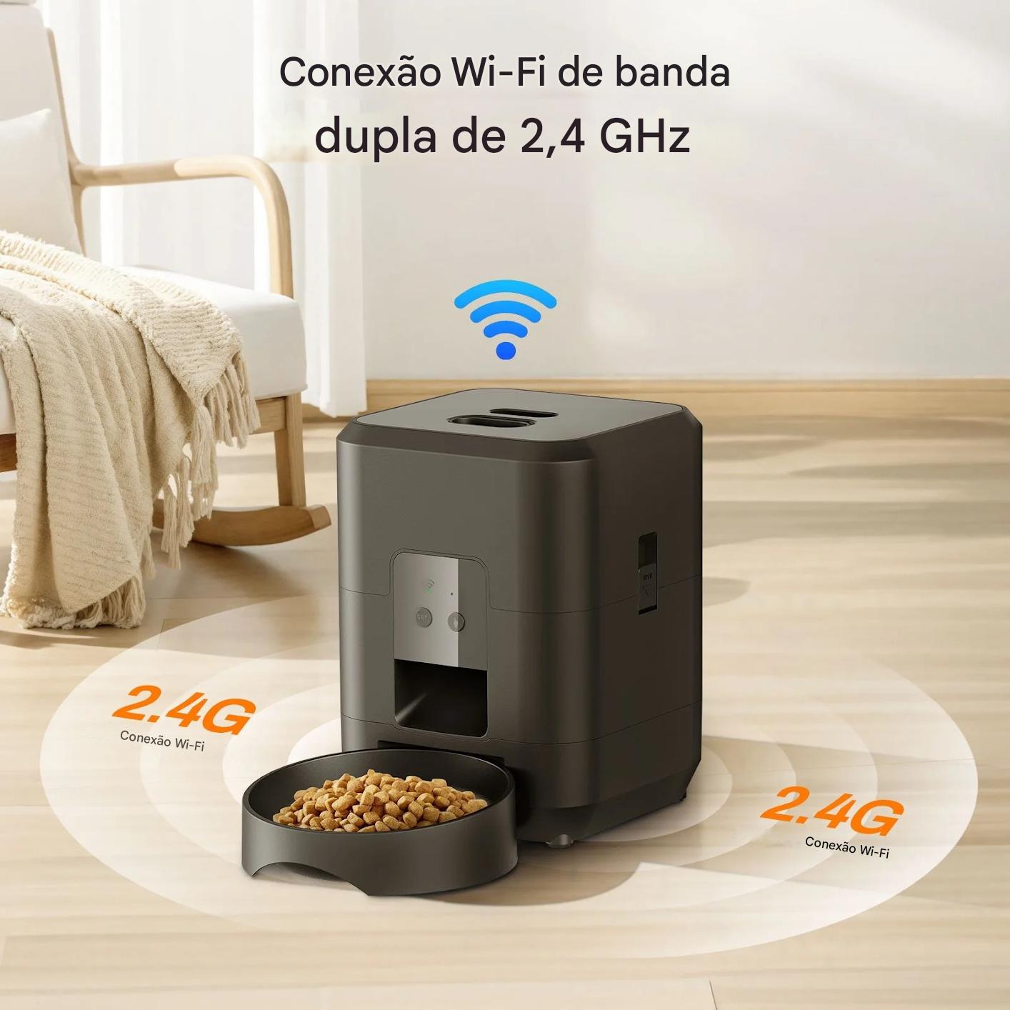Comedouro Inteligente Programável AutoPet 2L - FC©