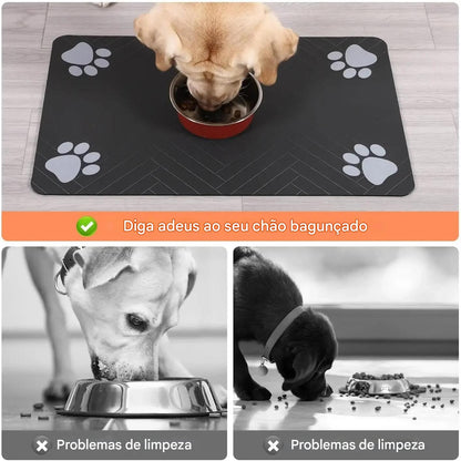 Tapete Para Pets Antiderrapante e Absorção De Água - FC©