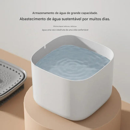 Bebedouro Automático Para Gatos 3L Silencioso Com Filtro USB -  FC©
