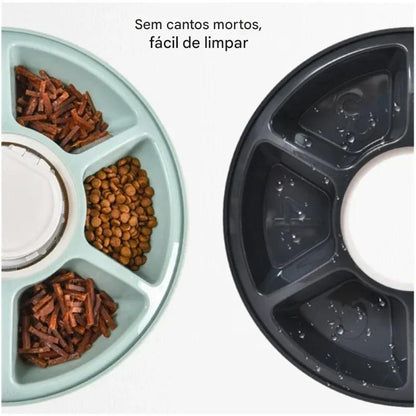 Alimentador Automático Para Cães E Gatos Com Temporizador -  FC©