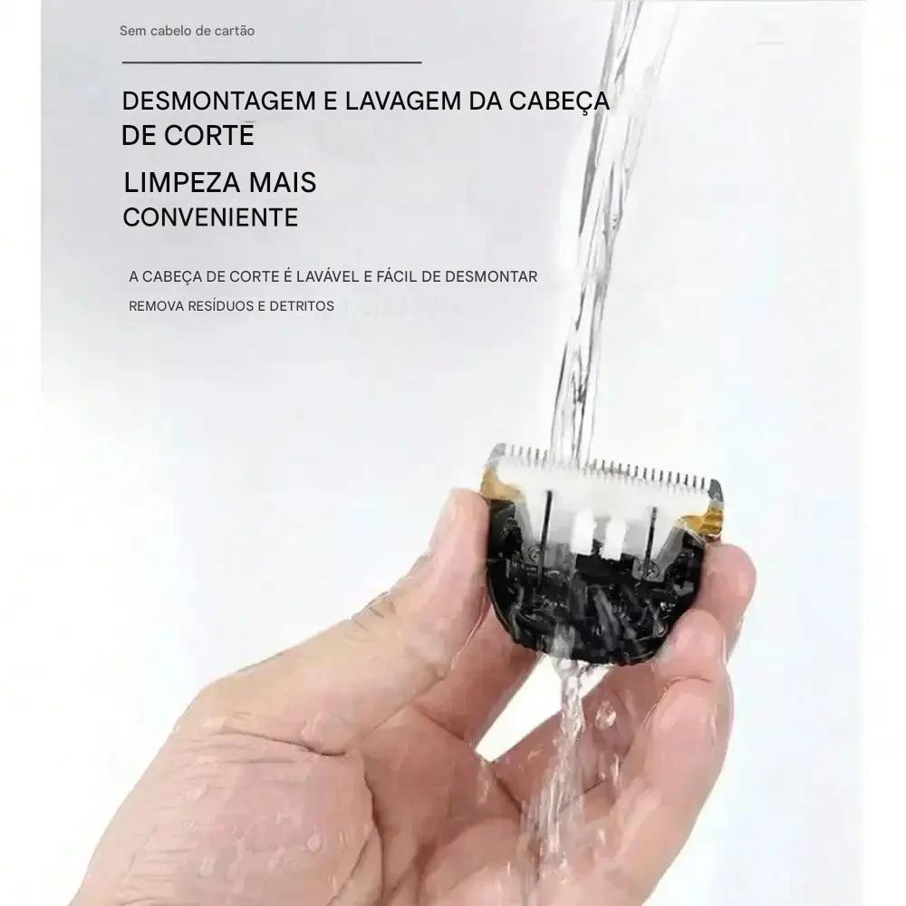 Kit Máquina Para Tosar Pets Sem Fio ProPet - FC©