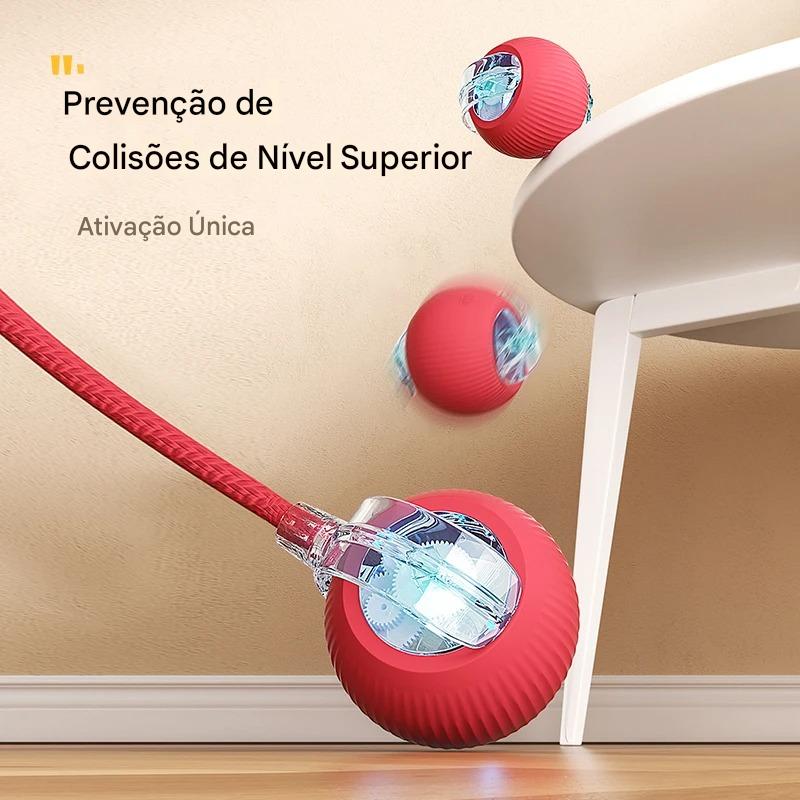 Bola Interativa Para Cães e Gatos Com 3 Modos Recarregável - FC©