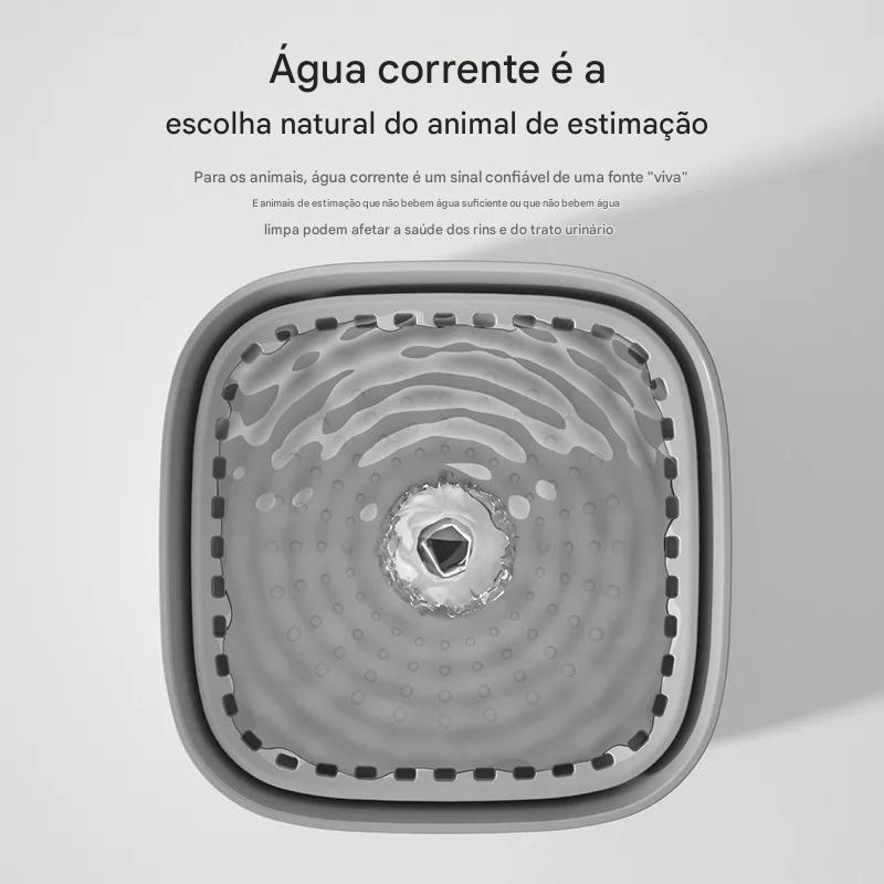 Bebedouro Automático Para Gatos 3L Silencioso Com Filtro USB -  FC©