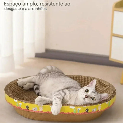 Arranhador De Gato Protege Móveis - Papel Corrugado - FC©